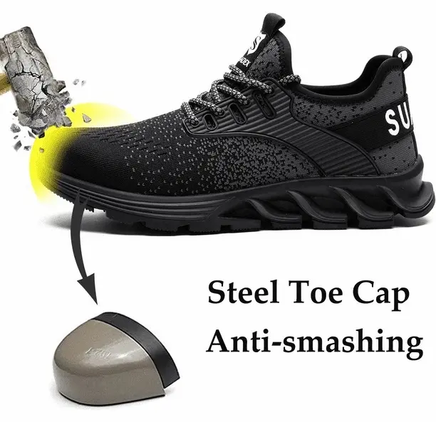 Indestructible Work Shoes: Stylish And Comfortable Steel toe Shoes ...