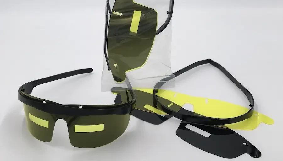peripheral vision blocking glasses for anxiety